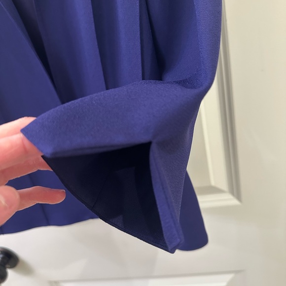 Jessica Howard 2 Piece Blazer Dress Set Size 4 Petite Sheath Dress Jacket Purple - Picture 15 of 16